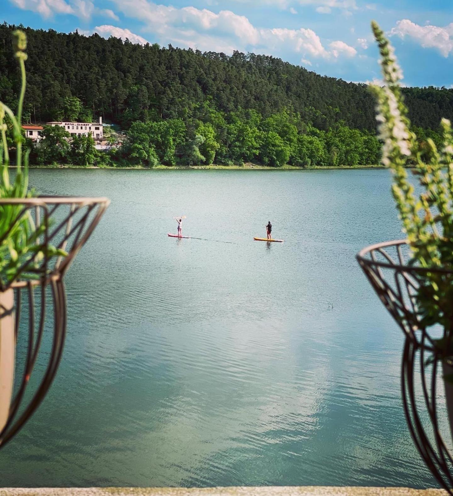 Hotel Plumlov Mostkovice Esterno foto